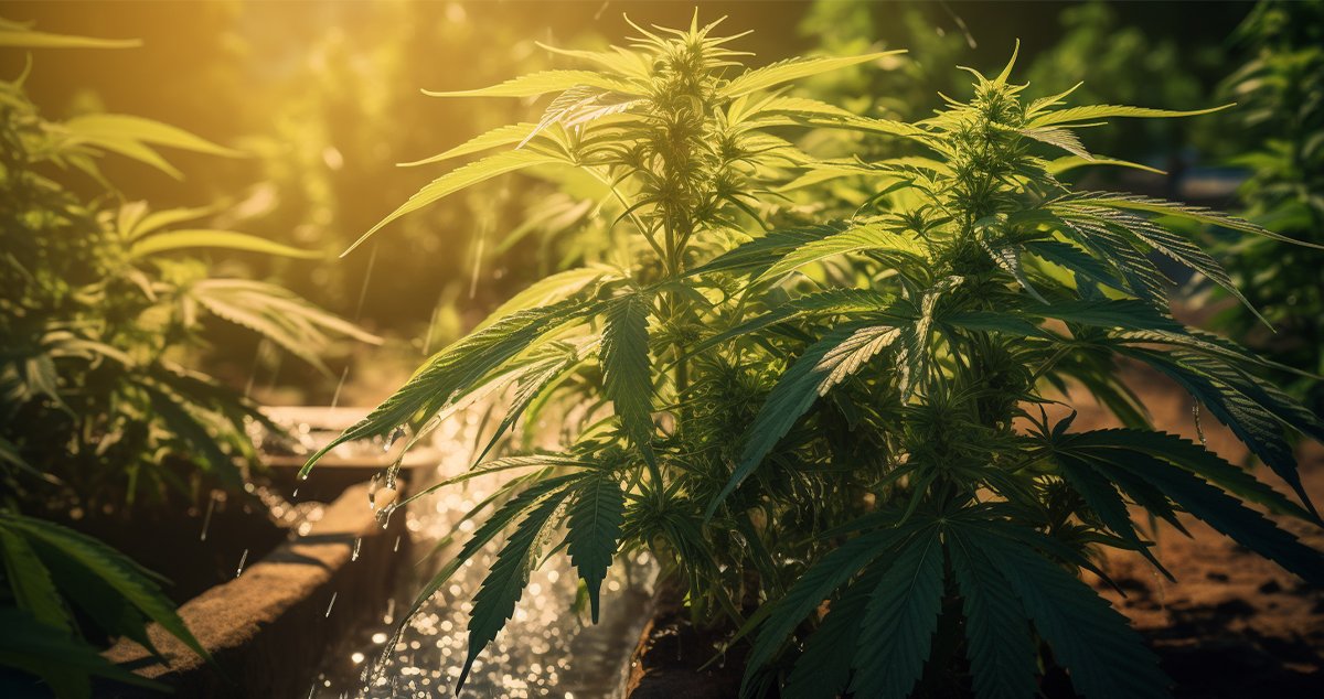 Preparation Of Water For Irrigation Of Cannabis