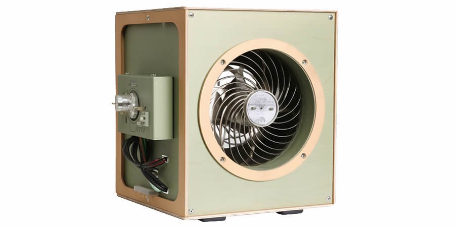 Acoustic box fan