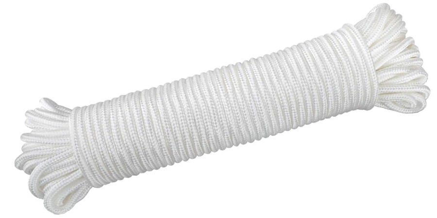 wick White Nylon Rope
